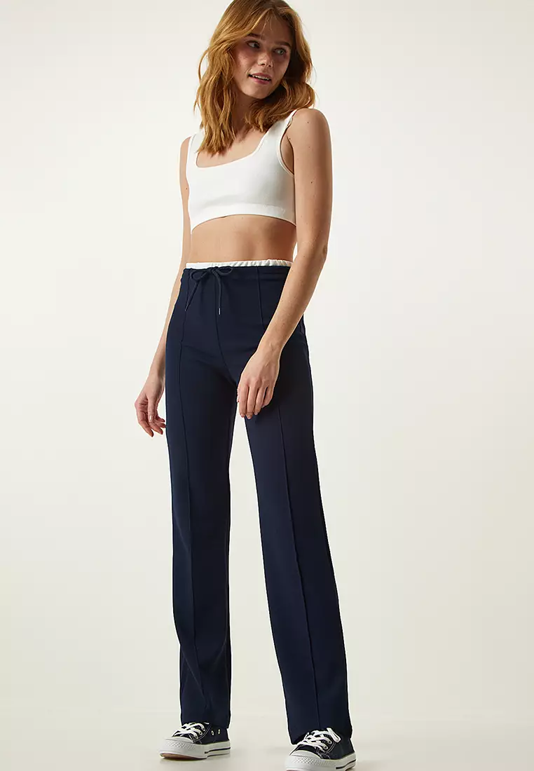 Seam Detailed Jogger-Style Pants