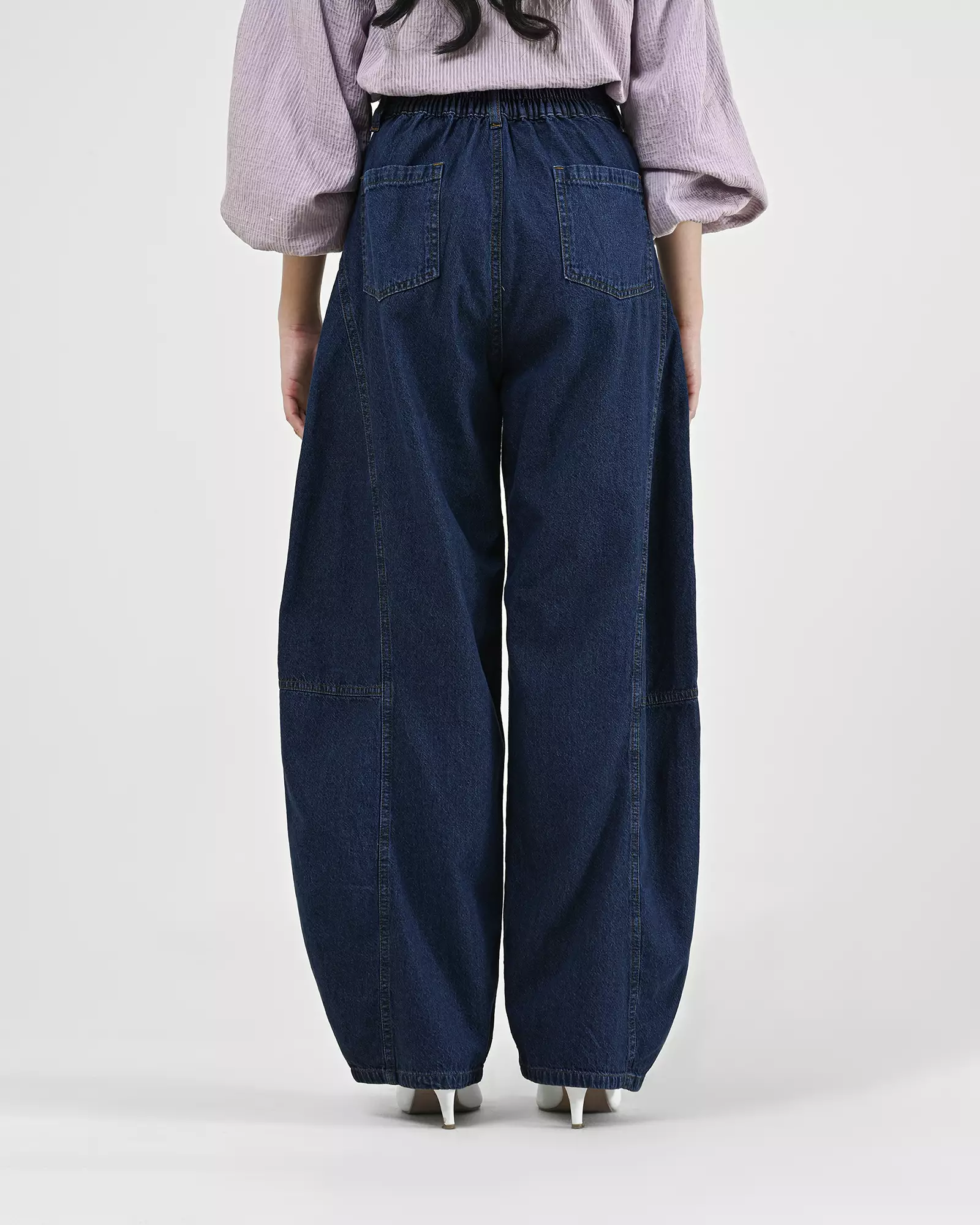 Geulis.id DIZZY DENIM PANTS - Blue