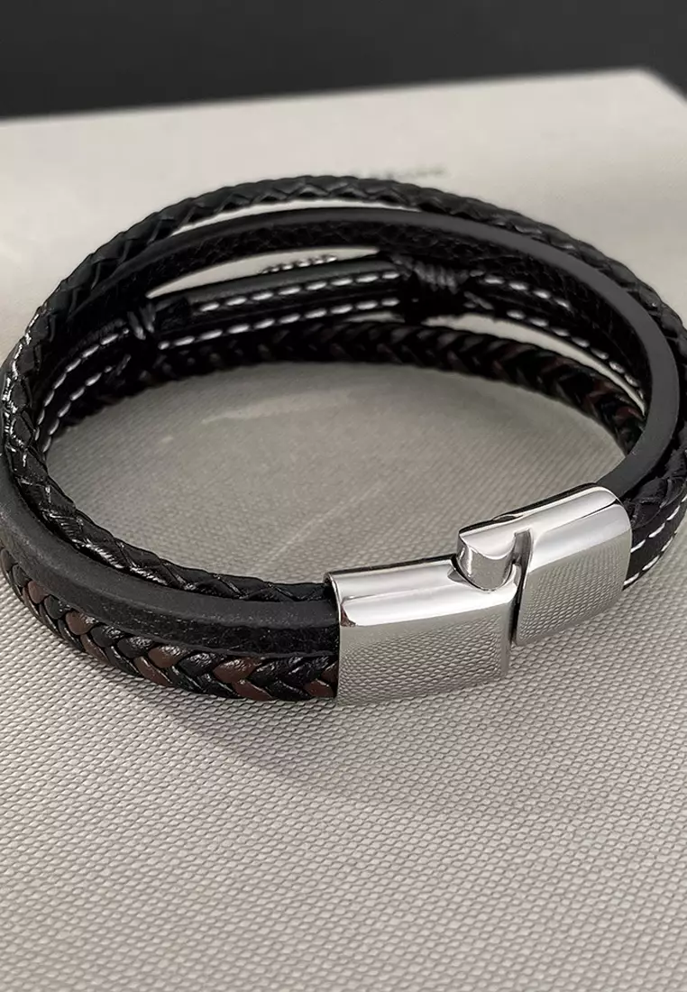 Men's Leather Bracelet