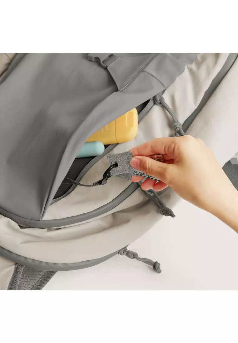 Bagsmart Soar 180 Open Clamshell Travel Backpack 25L Set (Gray)