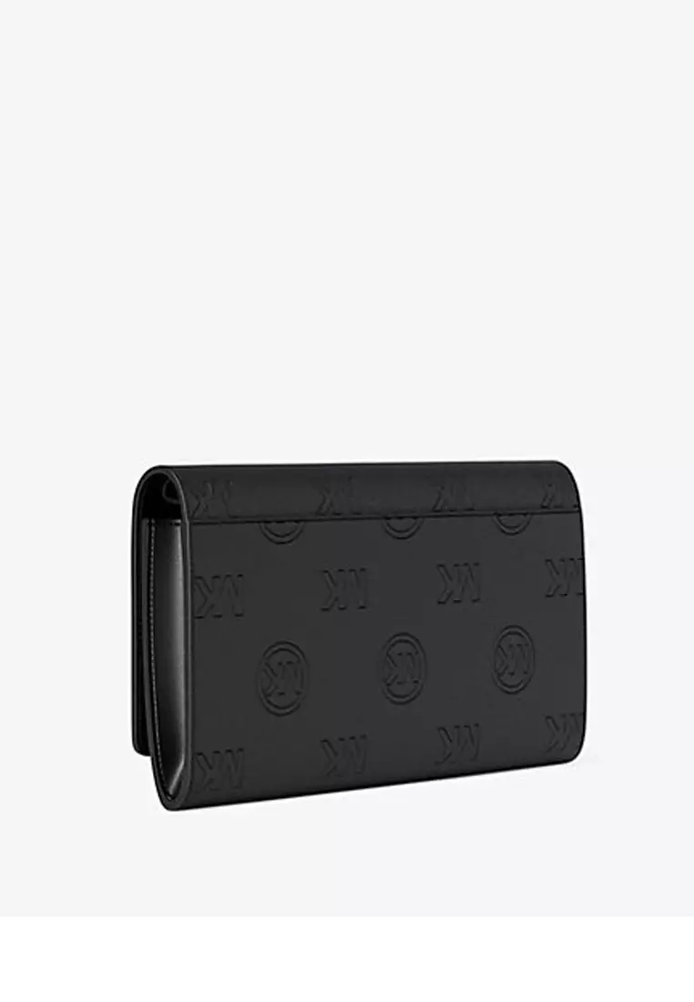 Carson Large Logo Debossed Wallet