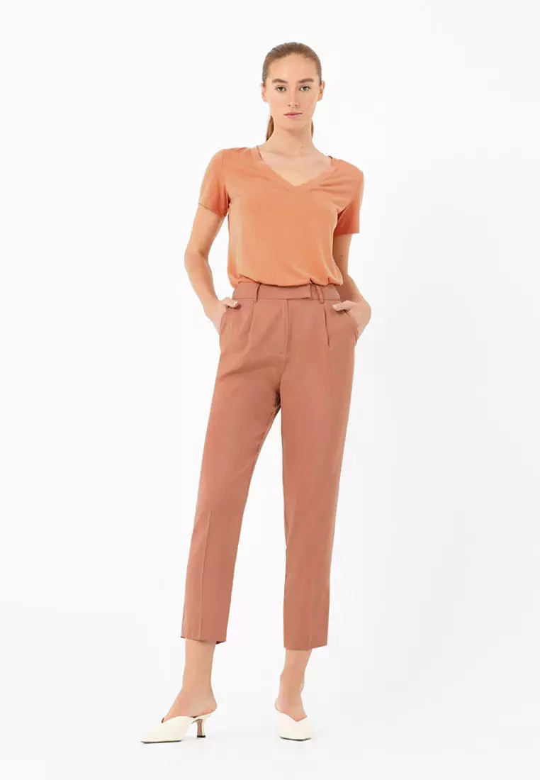 Ellen High Waist Trousers