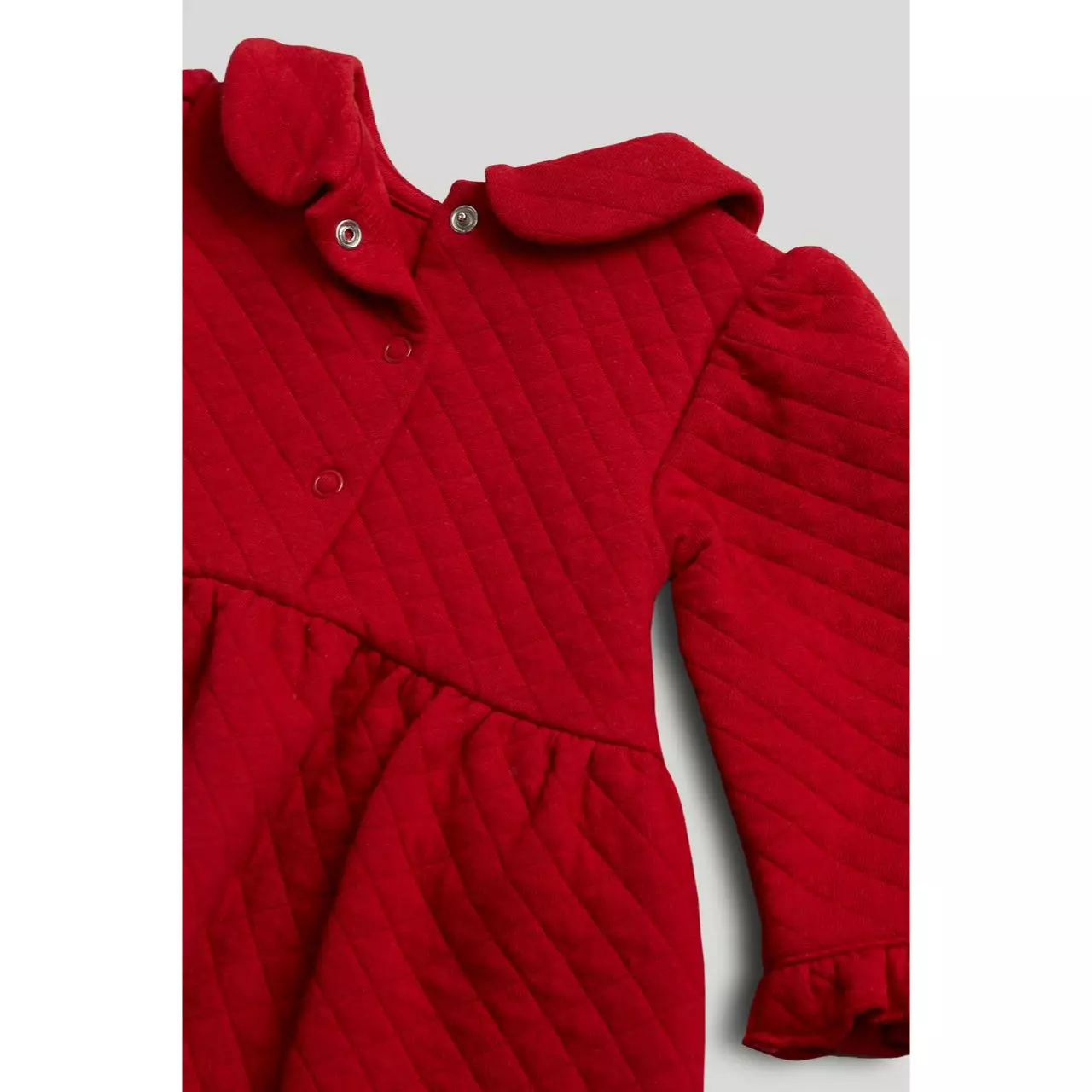Mothercare Red Quilted Dress and Tights Outfit - Dress Bayi Perempuan (Merah)