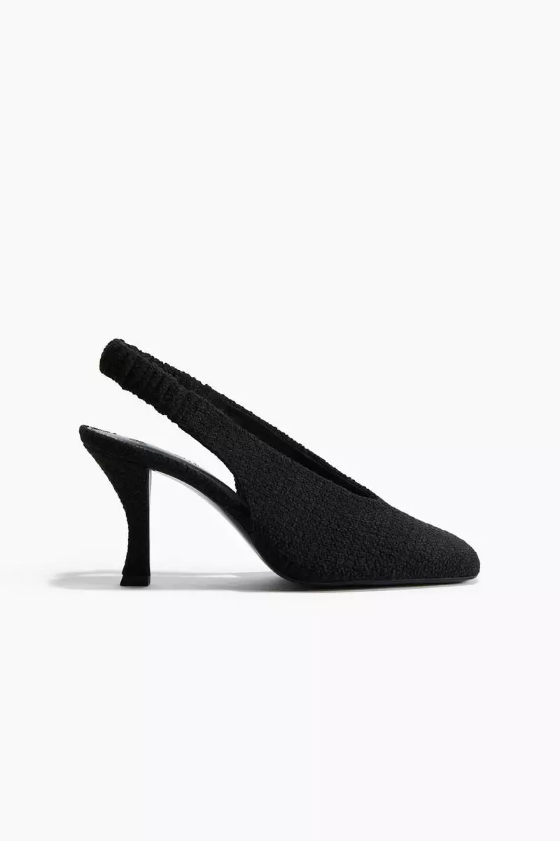 Discount on H&M  shoes - SKU: Slingback bouclé court shoes