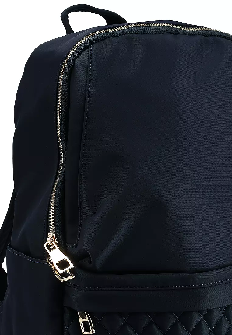Quilted Nylon Backpack