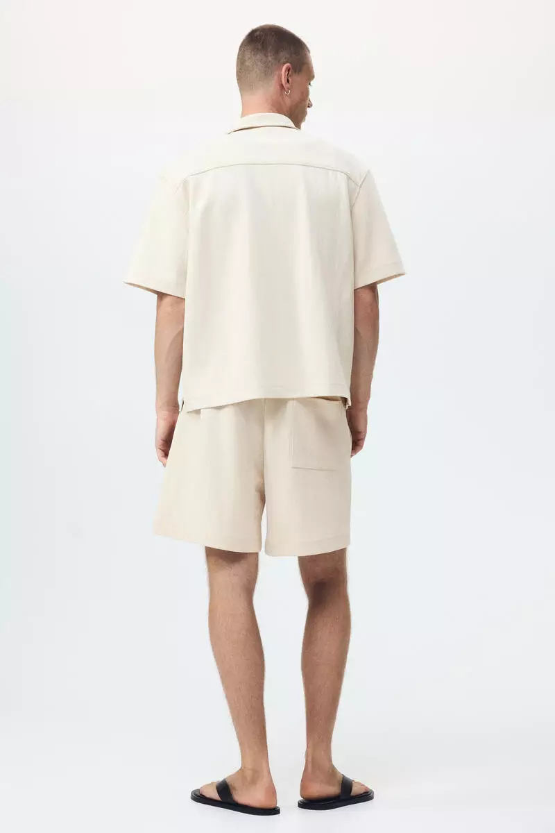 Relaxed Fit Interlock shorts