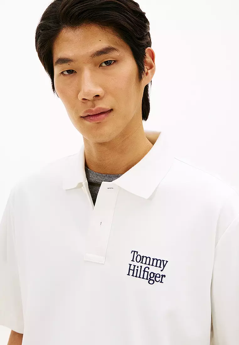 Buy Tommy Hilfiger Big Back Graphics Polo Shirt - TH Mainline 2026