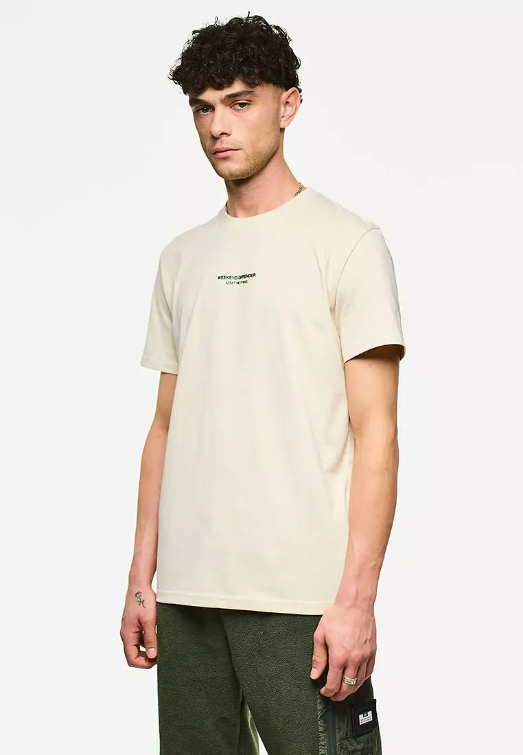 MENS CALCIUM/BLACK FOREST MILLERGROVE WOAN TEE