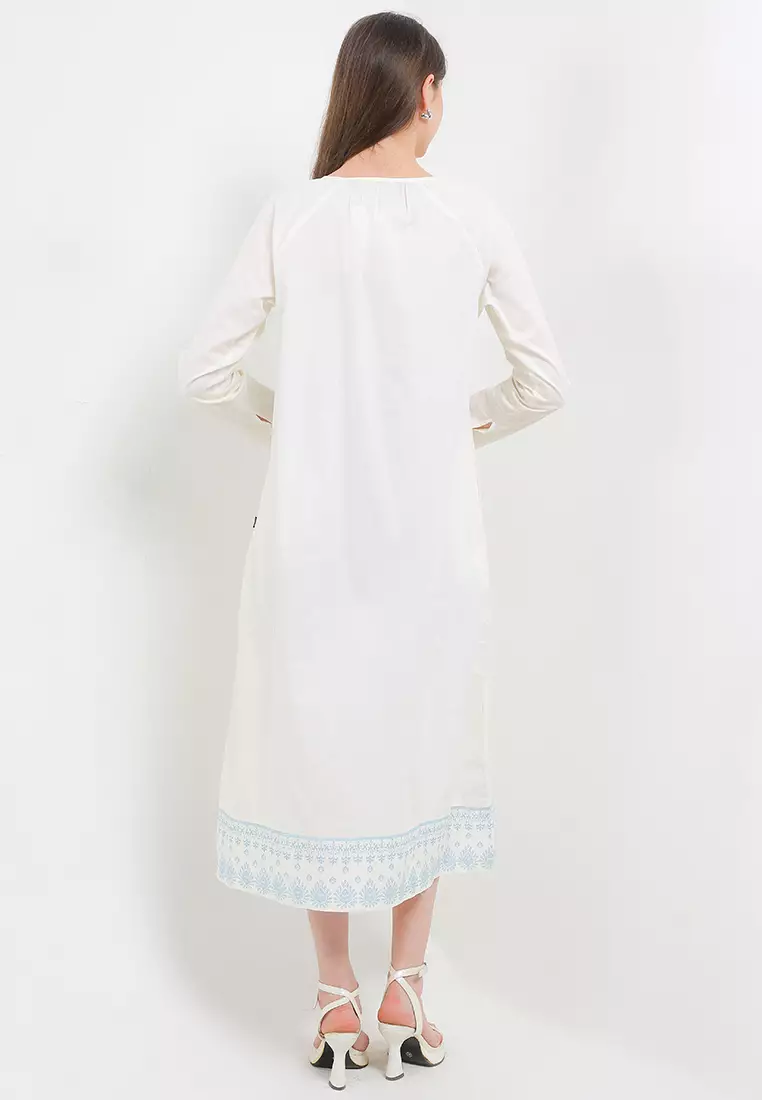 Kk Madyna Maxi Dress With Scarf