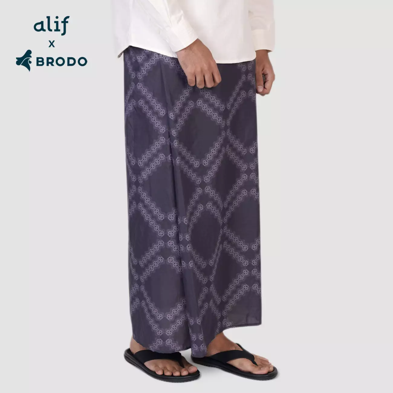 BRODO - Adora Saroong Alif x Brodo Black