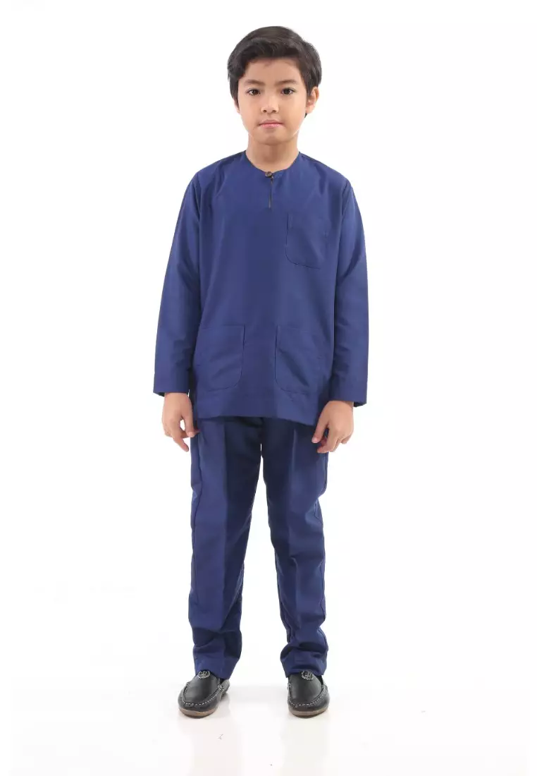 Baju Melayu Moden Teluk Belanga For Kids