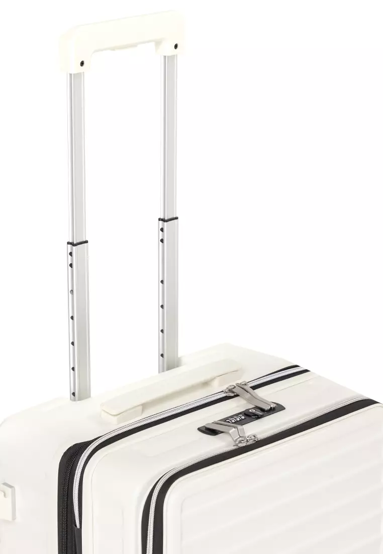 Malibu 5208-54 Ivory (Zipper Type) - Medium - TSA Luggage