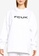 French Connection white Fcuk Oversized Crew Neck Sweater D6C63AA62C594DGS_1