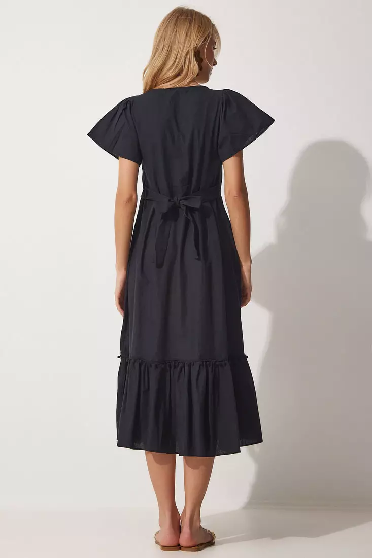 Square Collar Dress