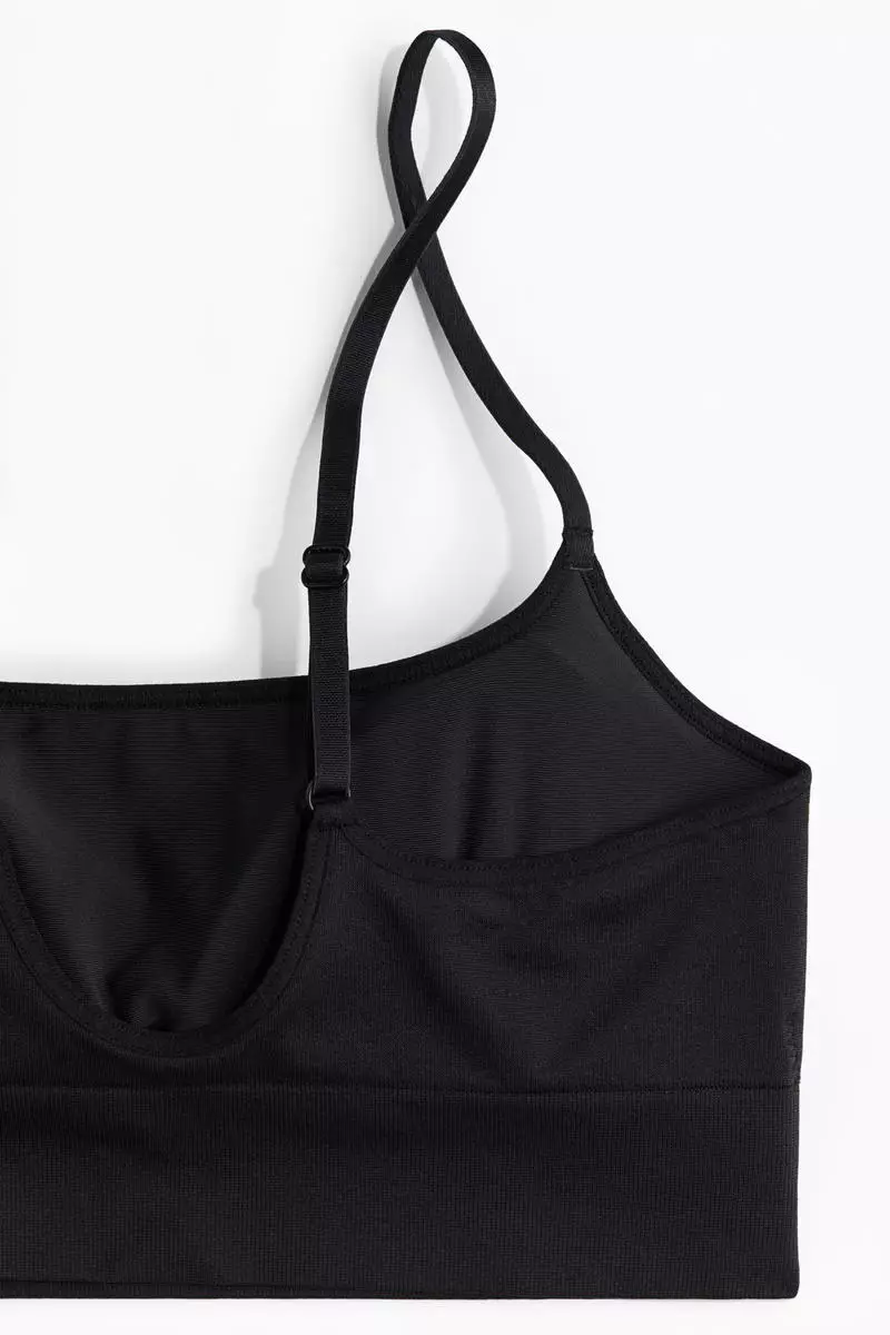 Seamless padded bralette