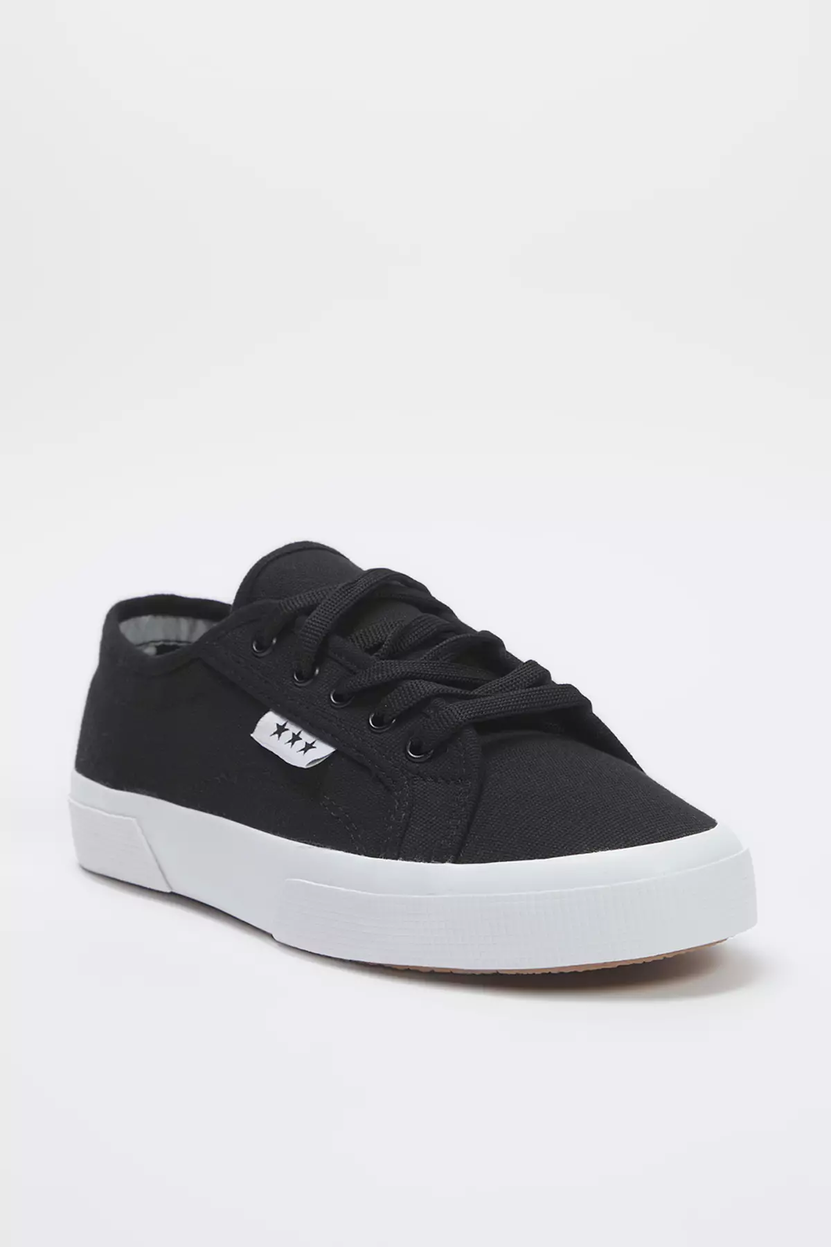 Lace-Up Flat Sole Sneakers