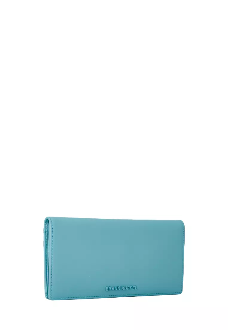 OPHELIA 2 FOLD LONG WALLET (2 V GUSSET)