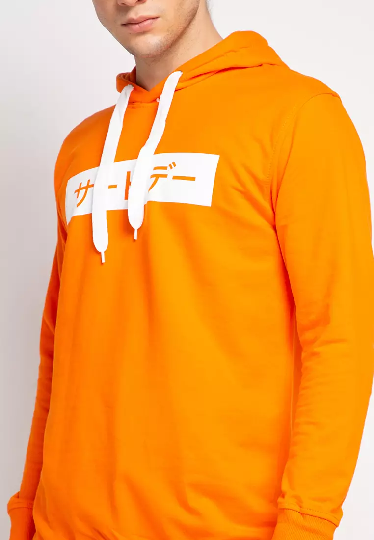 MO156 hoodies invert katakana orange bright