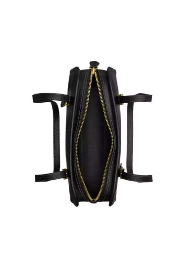 Swing zip 25 Women's Shoulder Bag in Black CM565