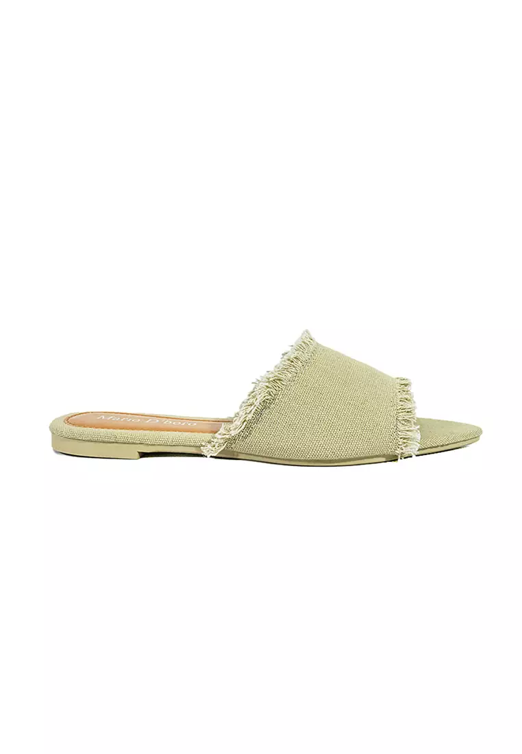 Discount on Mario D' boro Runway  shoes - SKU: Women's Flats Sandals LX 27342 Beige C54