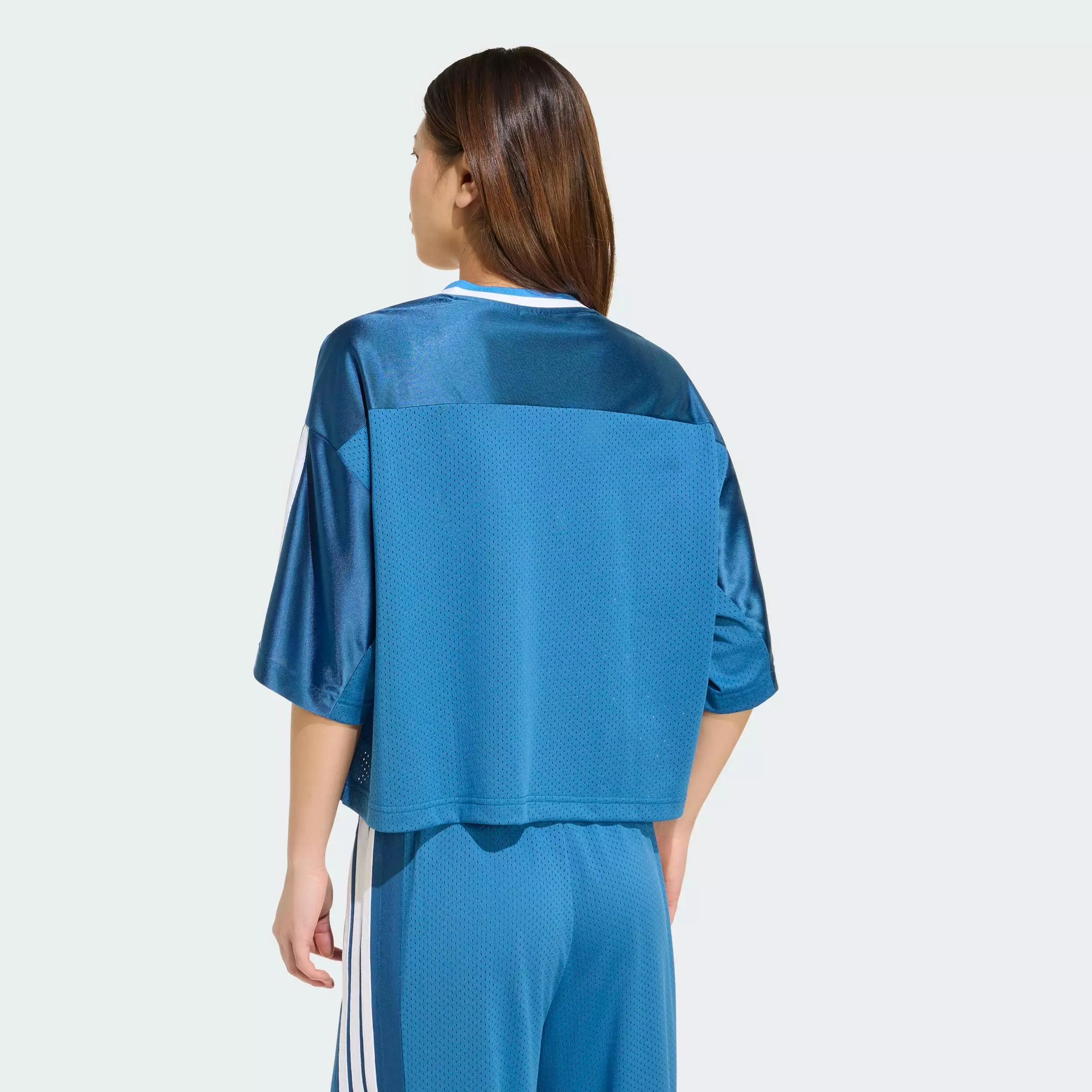 Lifestyle STADIUM MESH T-SHIRT Women Blue JZ1068