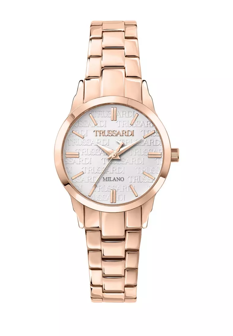 Buy Trussardi 【2 Years Warranty】Trussardi T-Bent 32mm White