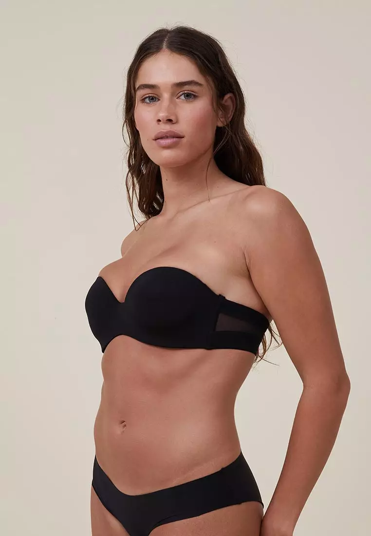 Everyday Mesh Contour Strapless Bra