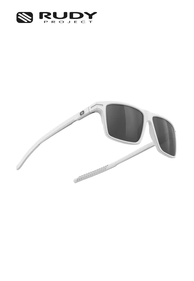 Stellar Sports Lifestyle Sunglasses – White Matte Smoke Black | UV