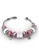 Her Jewellery Charm Bracelet (Pink) - Made with premium grade crystals from Austria HE210AC39OYUSG_2