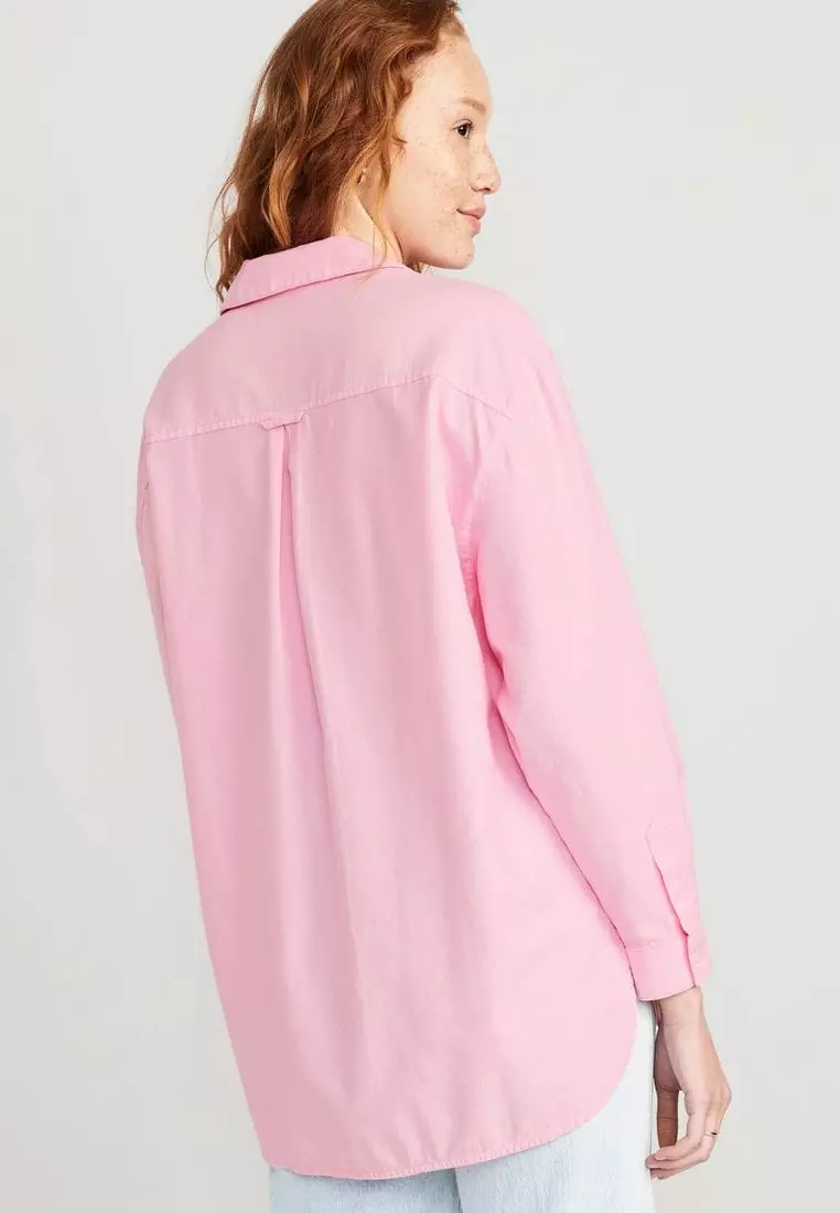 Oversized Boyfriend Shirt For Women