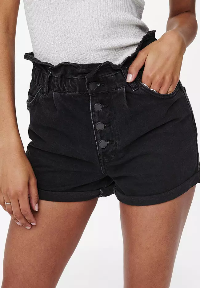 Bdg paperbag hotsell tie mom short