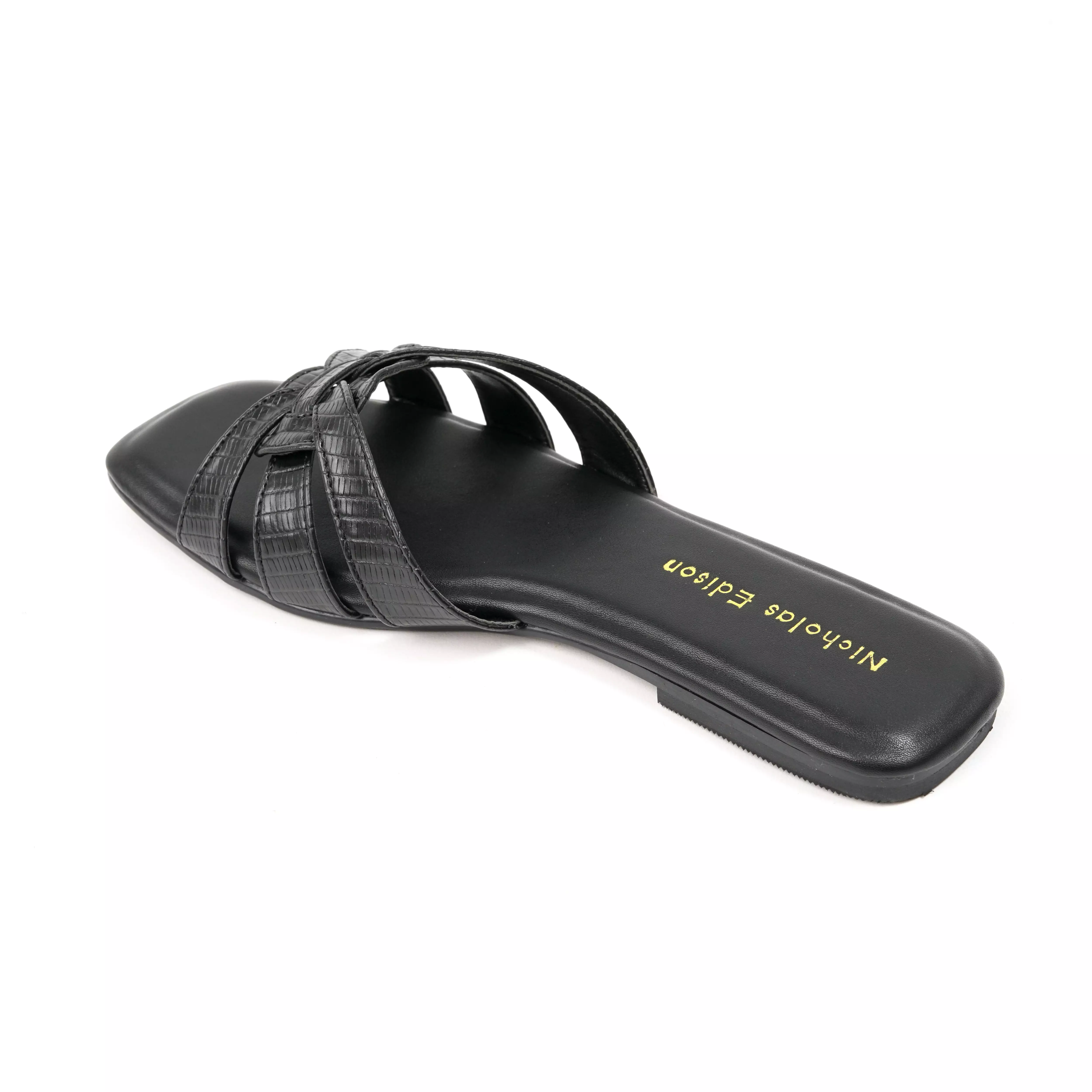 Nicholas Edison Sandal Costa Black