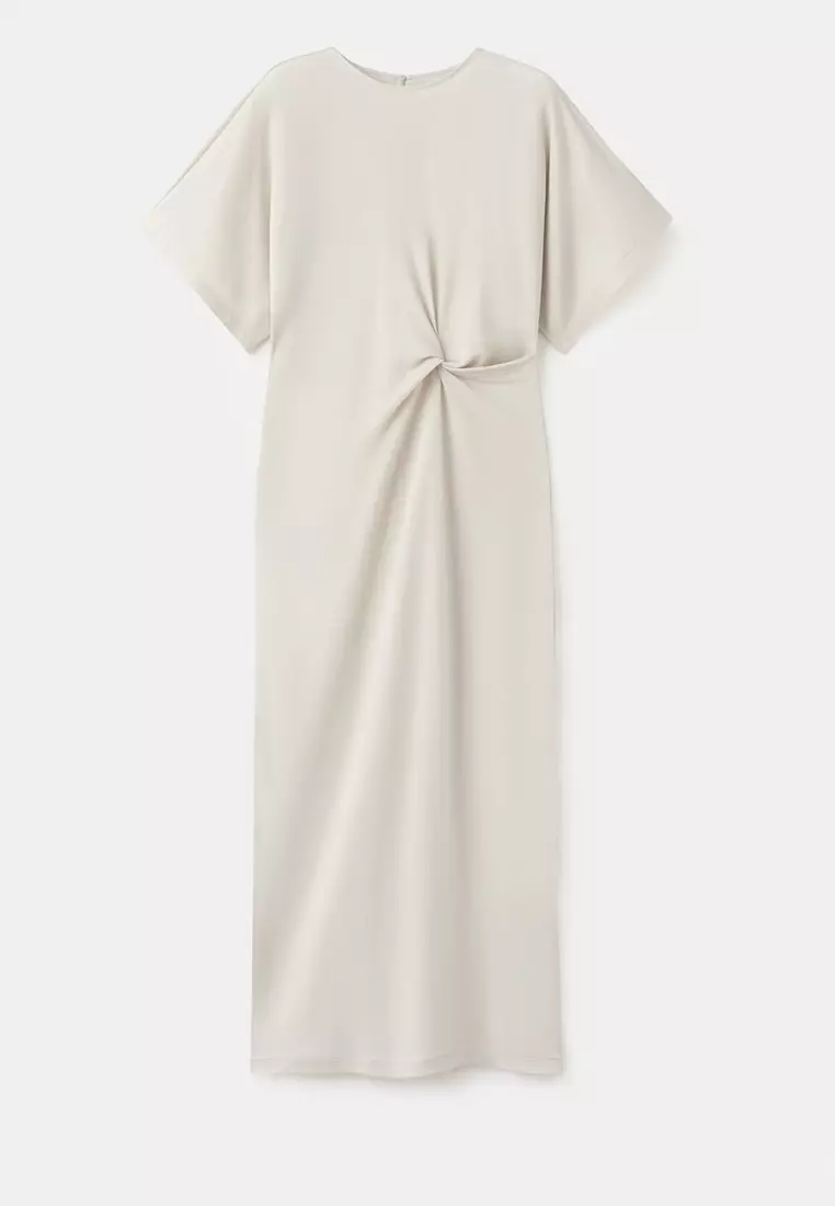 Side Gathered Detail Dress