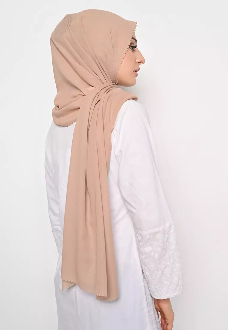 Pasmina Voal Gucci Lasercut Tan