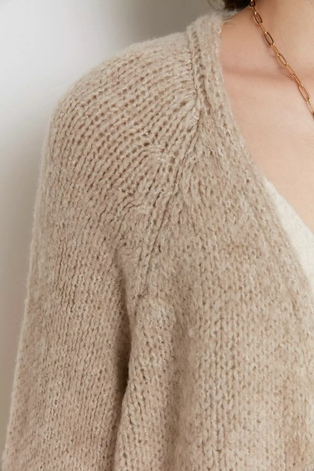 Soft Textured Knit Cardigan