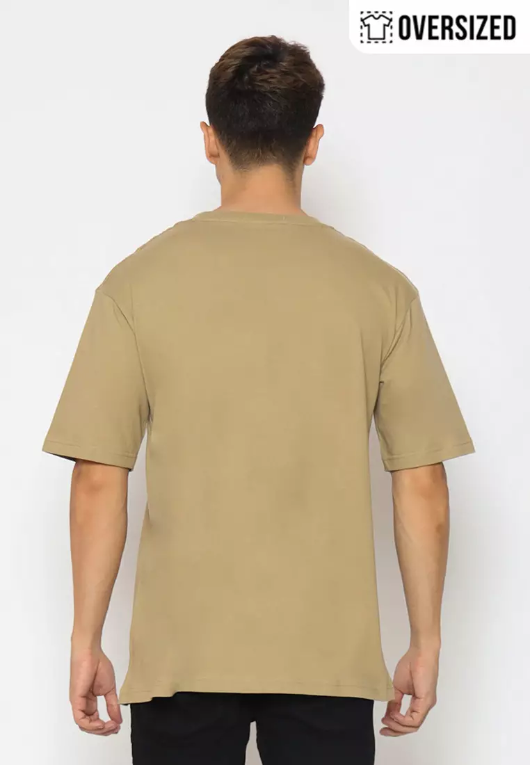 RBJ T-Shirt Cotton Oversized Pria 2079230281