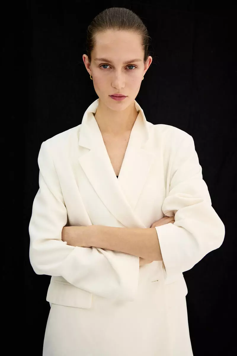 Double-breasted blazer