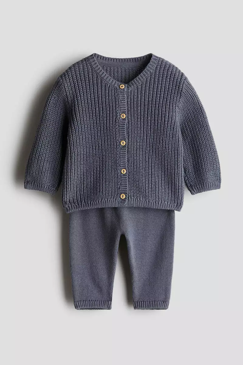 2-piece cotton-knit set