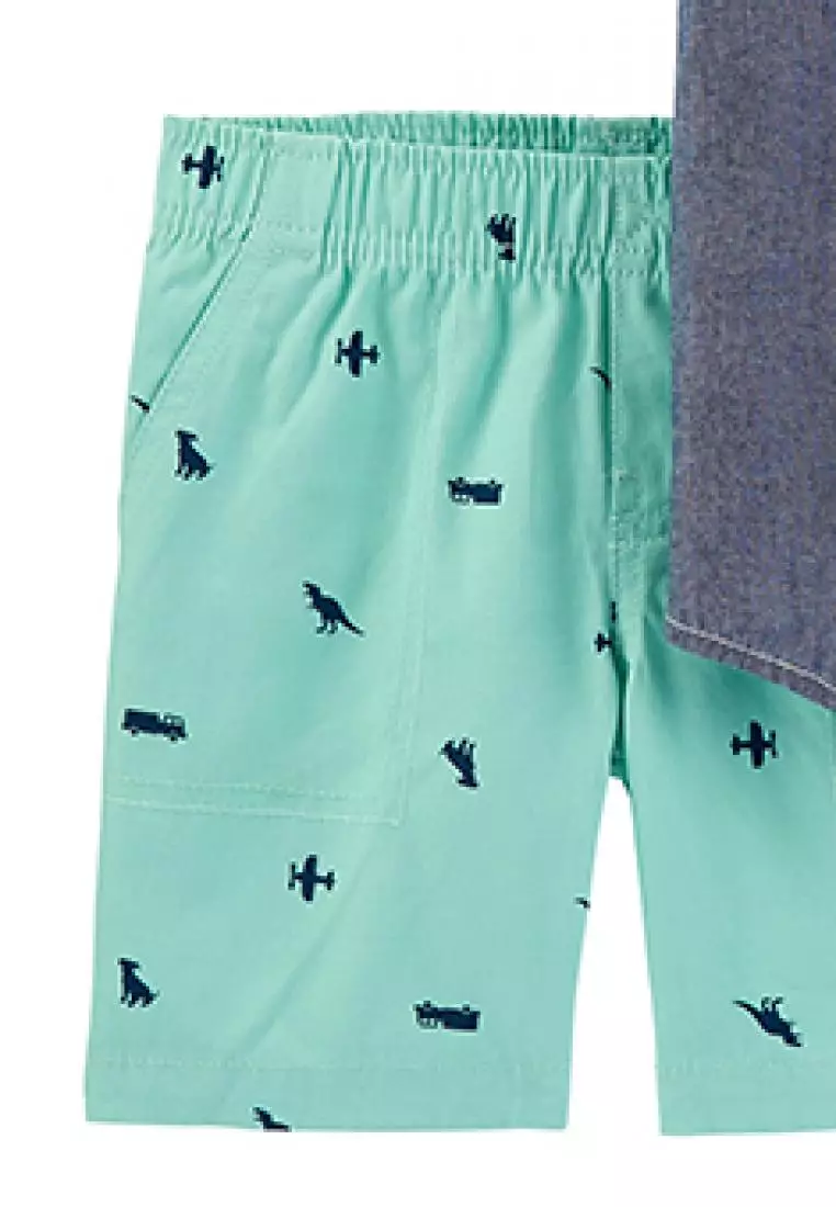 Buy Carter's and Oshkosh Carter's Baby Boy 2Piece Chambray Button