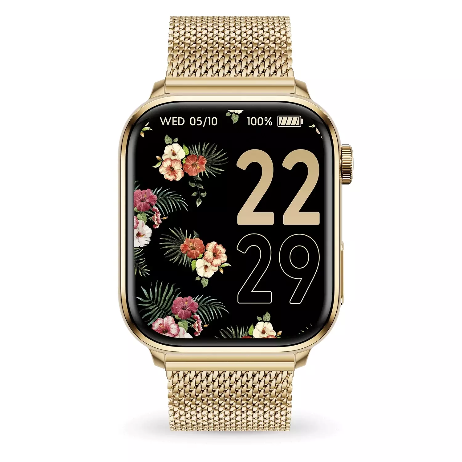 ICE Smart Watch 2.0 rectangular 1.96 - Gold Milanese 39x48mm [024654]