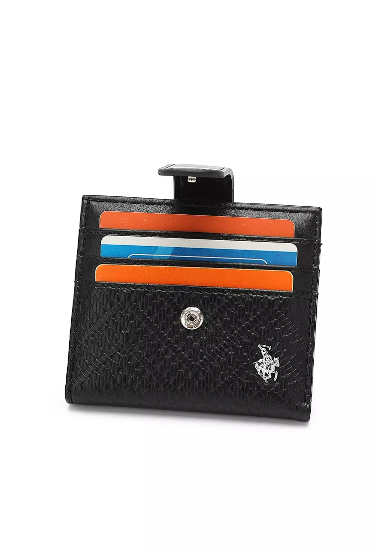 Women's Short Purse / Card Holder - Black