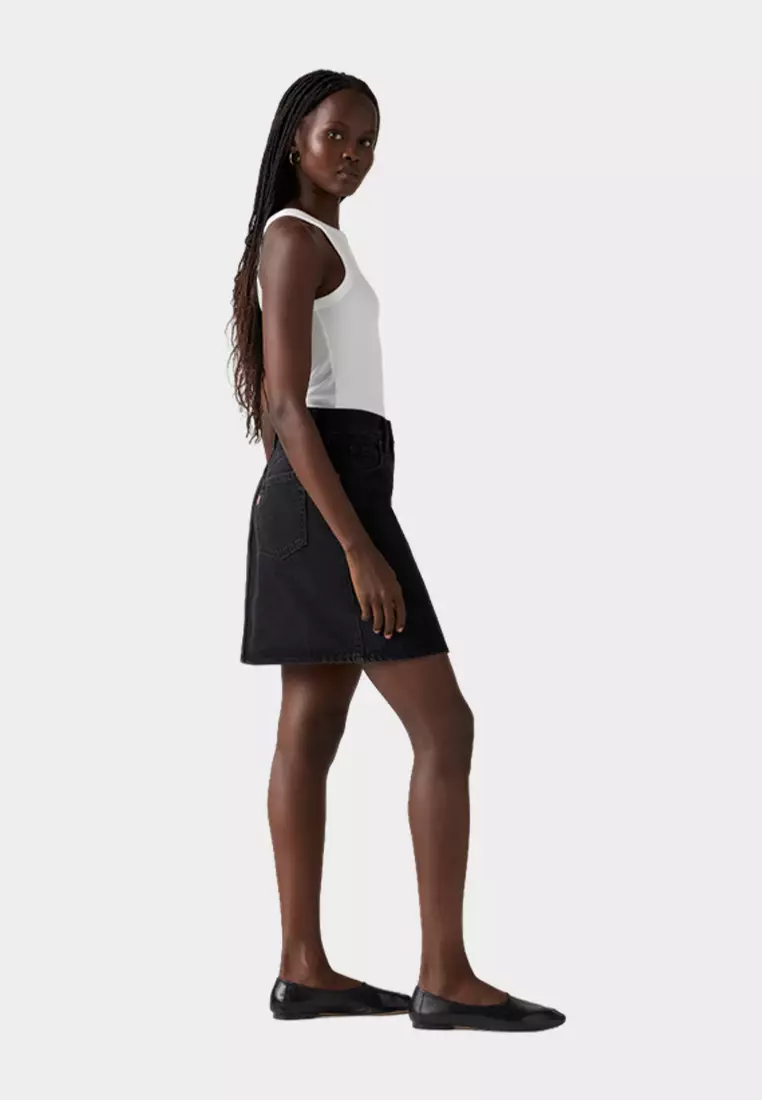 Women's Retro Button Front Skirt 003RO-0003