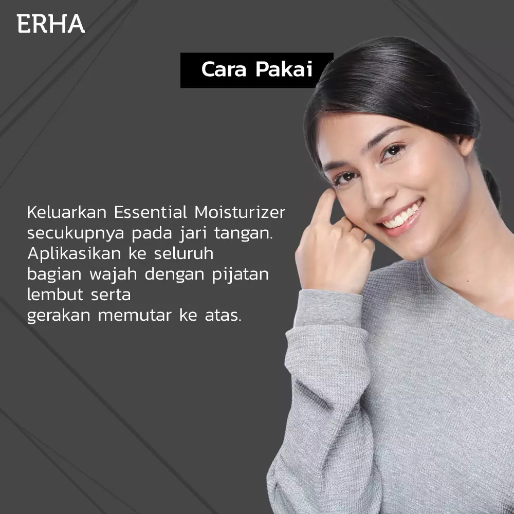 Erha Essential Moisturizer 30G - Pelembab Wajah
