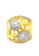 TOMEI TOMEI Dual-Tone Ball Charm, Yellow Gold 916 7754BAC4A29893GS_1