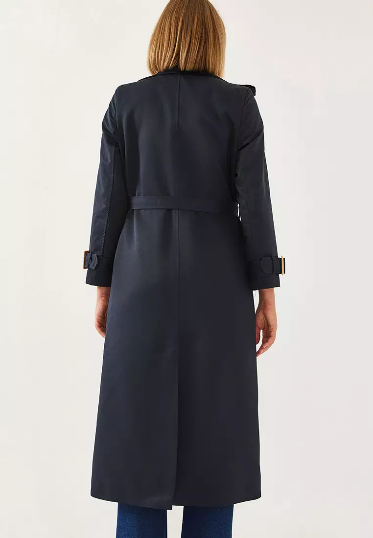 Women's Garni Windbreaker Detail Flap Trench Coat 2488 60261003