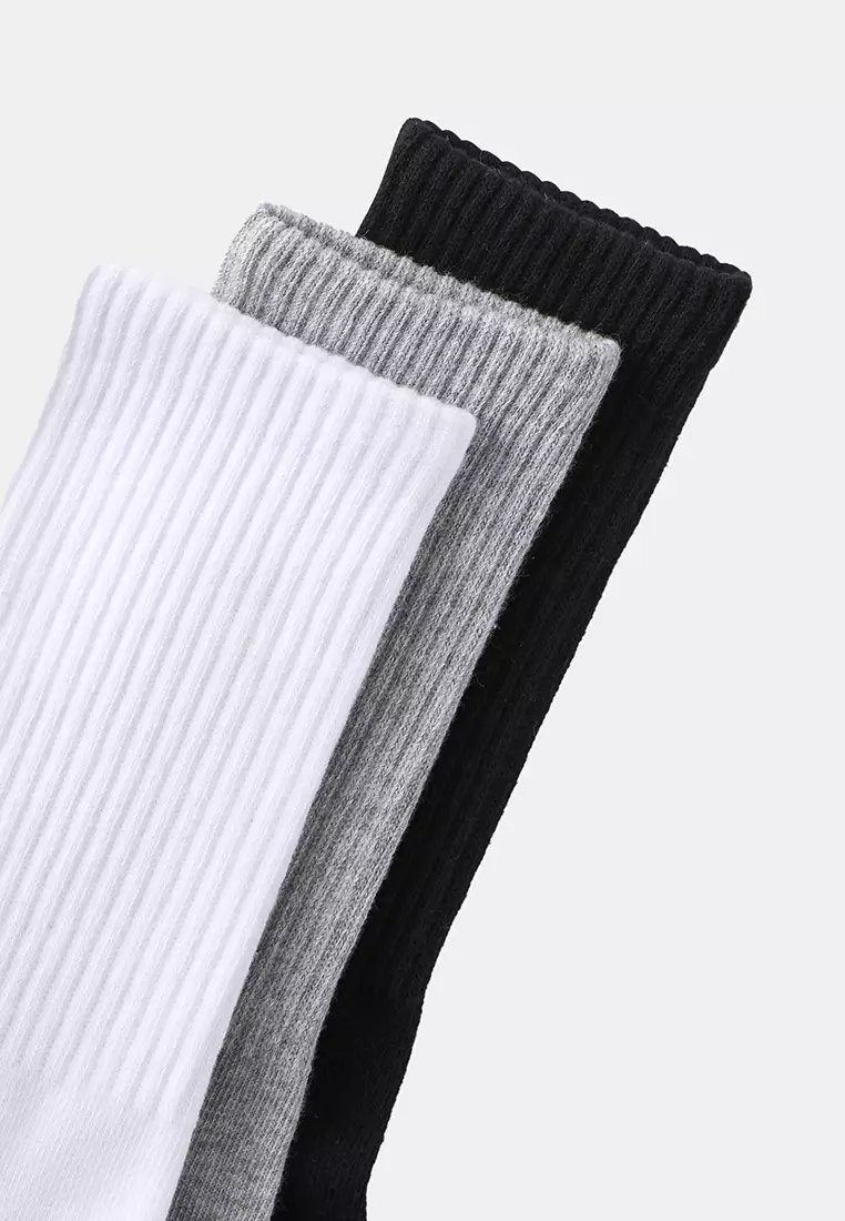 3-Pack Essential Crew Socks