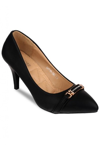Claymore sepatu high heels BX719-282 - Hitam