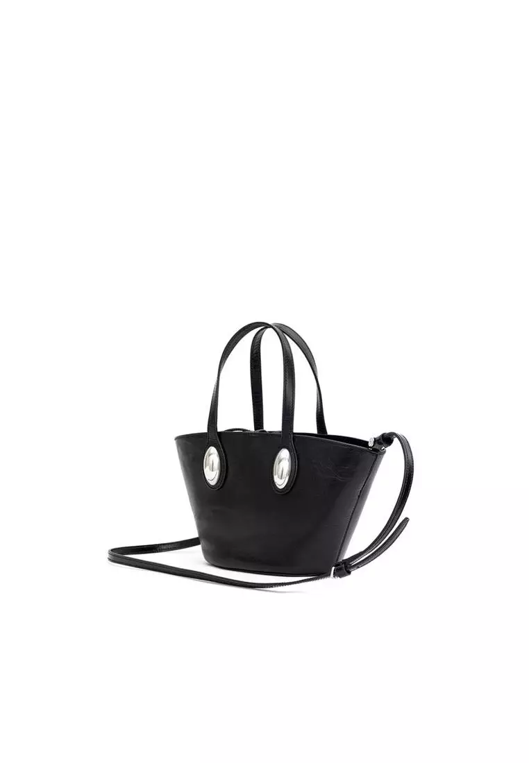 Buy ALEXANDER WANG Mini Tote Dome Bag with Top Knot Closure