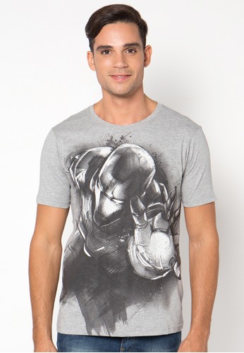 Avenger Ultron Ironman Print T-Shirt