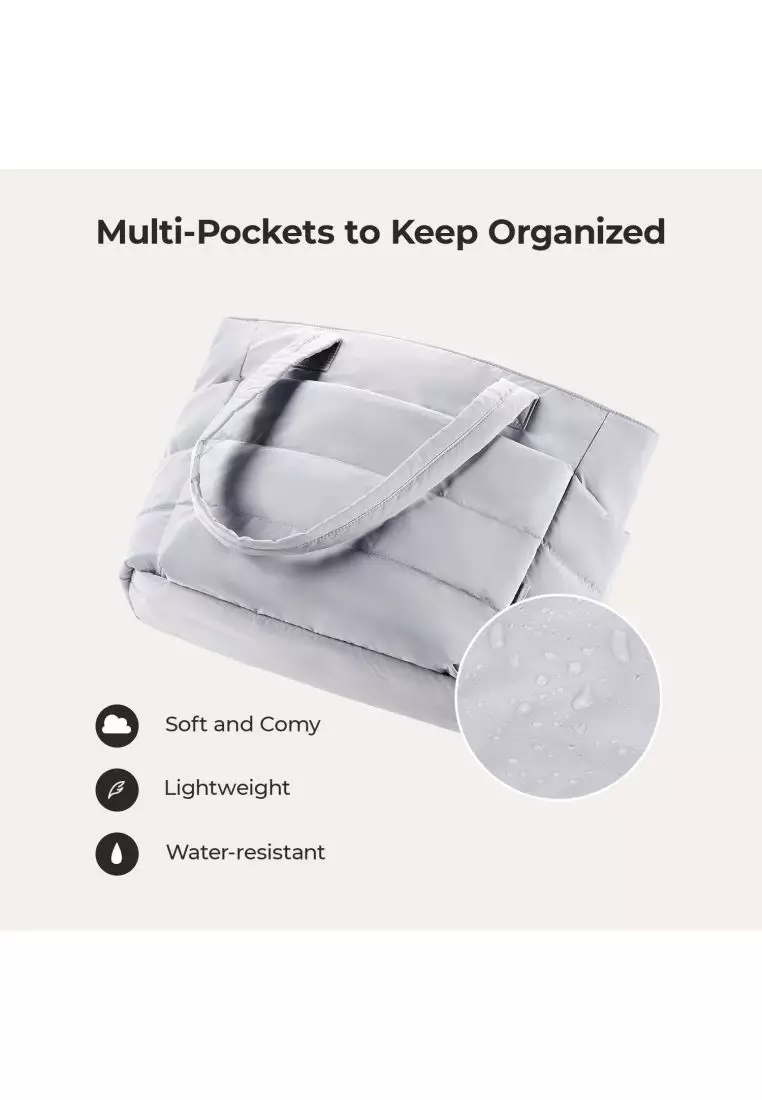 Bagsmart Zora Puffy Tote 20L (Grey)